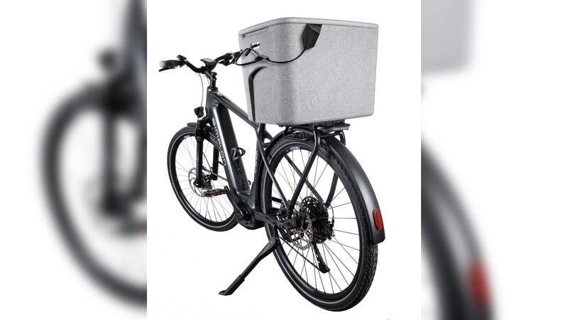 Foto: Cagoon - Dank Racktime-System findet die Thermobox einen sicheren Platz auf dem Gepäckträger. 