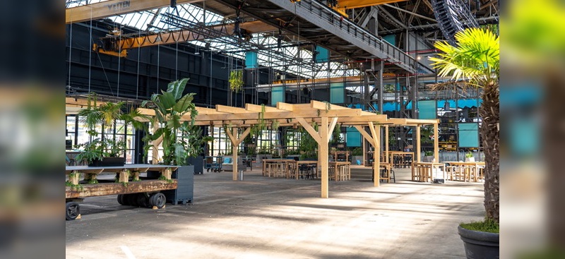 Foto: Cyclingworld Europe - neue Flächen für die Fahrradmesse entstehen im "RheinRiff". Foto: Cyclingworld Europe - neue Flächen für die Fahrradmesse entstehen im "RheinRiff".