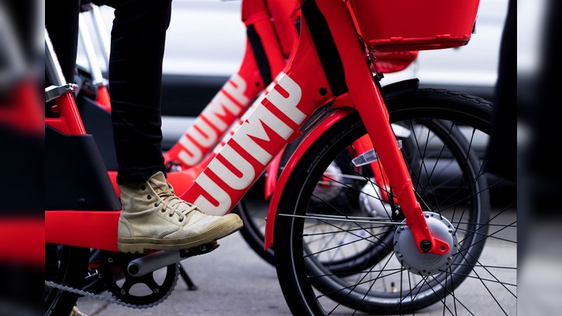 Uber-Kunden sollen künftig verstärkt den firmeneigenen Bike-Sharing-Dienst Jump nutzen.