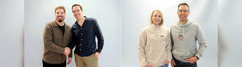 Foto: Swiss Prime Bike - Dniel Gfeller steht zusammen mit Geschäftsführer Patrick Rupp an der Spitze der Swiss Primebike Group, während Corinne Obergruber und Hansjörg Weber neu in den Verwaltungsrat nachrücken.