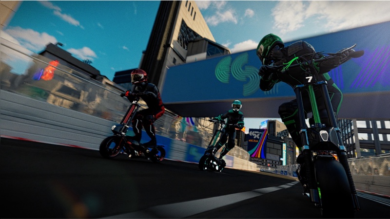 Rasante Rennen auf E-Scootern verspricht die neue Rennserie.