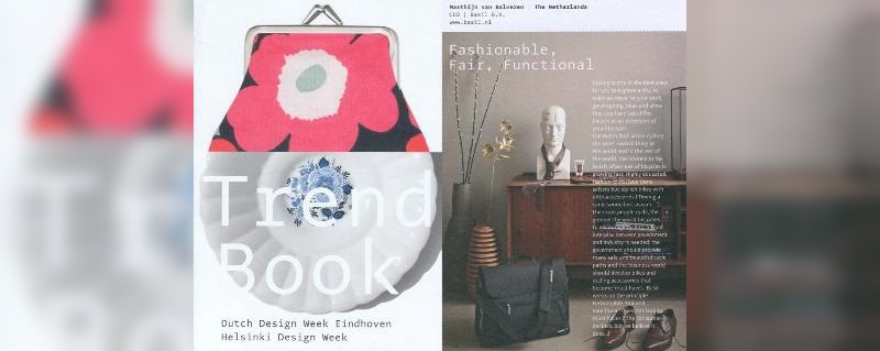 Eintrag im Trend Book der Dutch Design Week