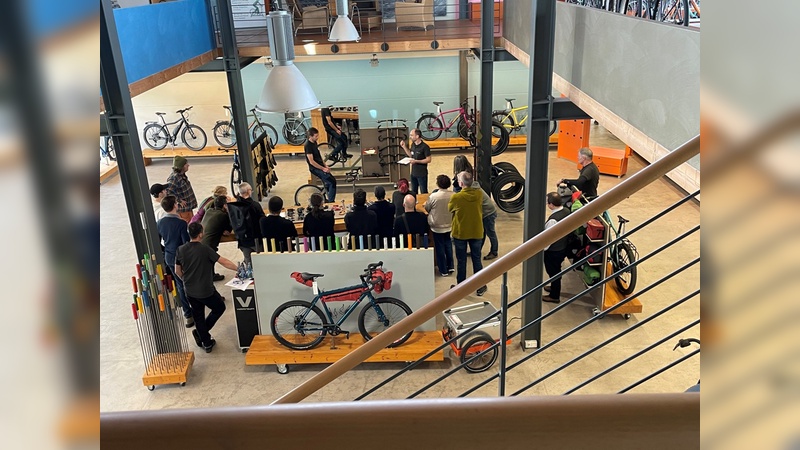 Foto Velotraum - Live-Bikefitting im Rahmen der Händlerschulung