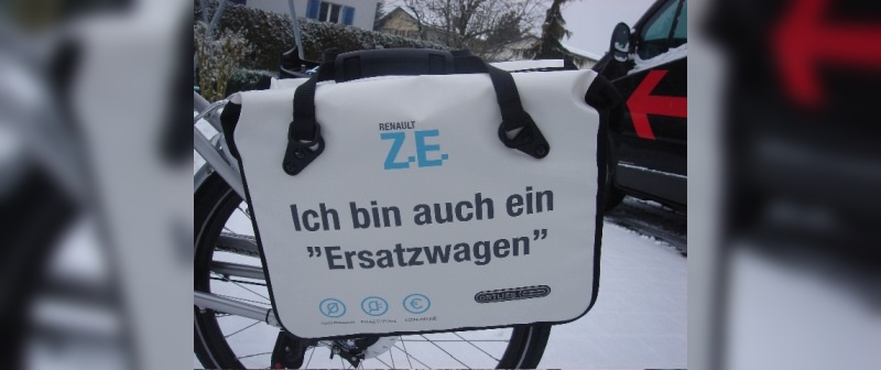 E-Bike als Ersatzwagen: Renault kooperiert mit Flyer