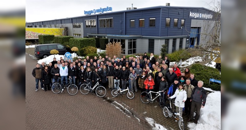 Über 100 Fahrradhändler aus Deutschland und der Schweiz reisten nach Heerenveen