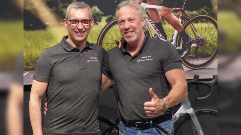 Foto: Belgian cycling Factory: Haben zusammen in den vergangenen Monaten viel erreicht: Eugene Fierkens und Jochim Aerts (links). Foto: Belgian cycling Factory: Haben zusammen in den vergangenen Monaten viel erreicht: Eugene Fierkens und Jochim Aerts (links).