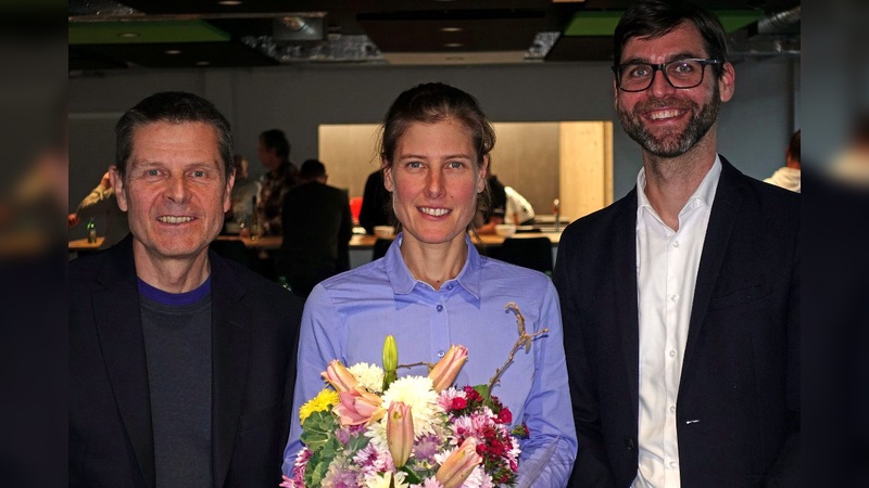 Foto: Velosuisse - v.l.: Martin Platter, Nathalie Schneitters, Dr. Marcel Boller