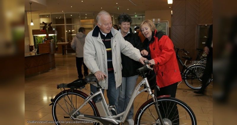 Viele ältere Kunden interessieren sich für E-Bikes