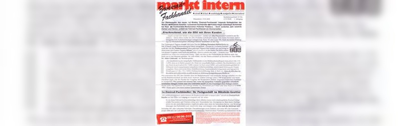 Markt Intern 03/08 Markt Intern 03/08