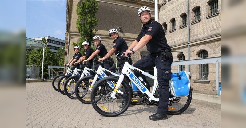 Hannover Polizei setzt auf Pedelecs