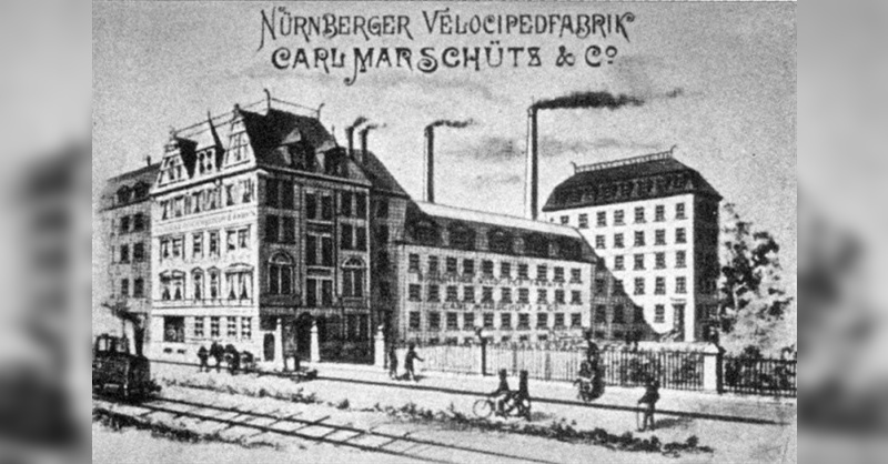 Sachs Velocipedfabrik um 1900