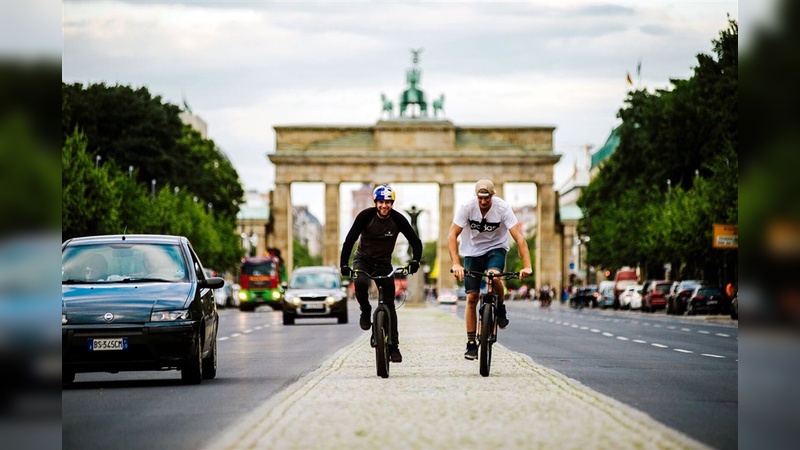 Danny MacAskill und Martin Söderström