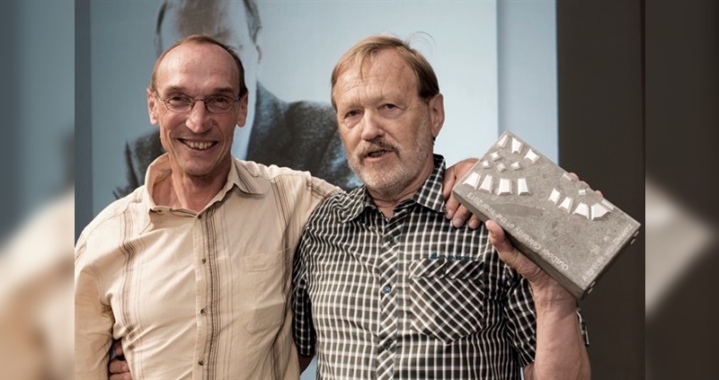 Albrecht von Dewitz (rechts) mit Bernd Kullmann