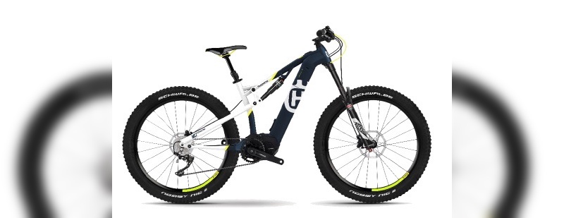 Top-Modell bei den E-Mountainbikes der Marke Husqvarna: MC7