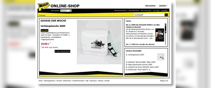 Der neue B2B-Shop von Magura geht online