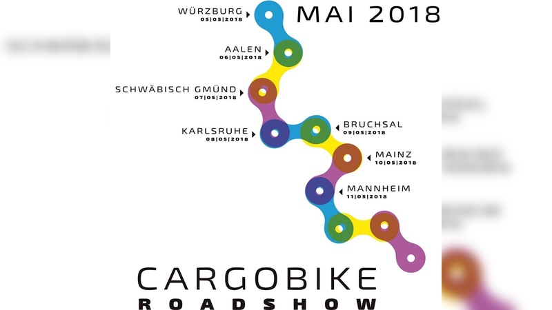 Cargobikes on Tour durch Süddeutschland.