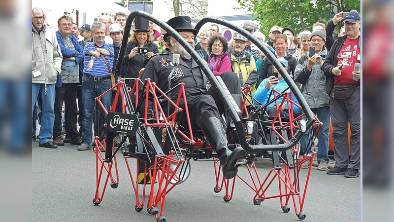 Hase sorgte für den Hingucker schlechthin - Foto: Georg Bleicher