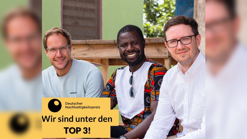 (von links): Jonas Stolze, Kwabena Danso, Maximilian Schay