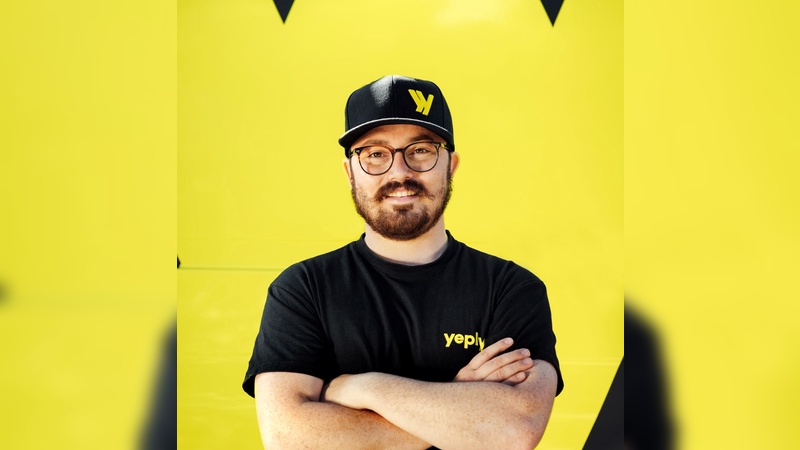 Foto: Yeply - Patrick Philipps-LaNeve mit neuen strategischen Plänen für den mobilen Fahrraddienstleister. 