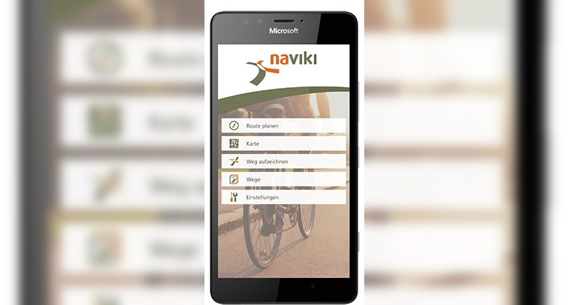 Fahrradnavigation auf dem Smartphone
