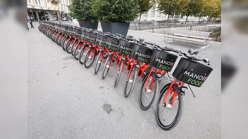Neues Fahrradverleihsystem in Biel