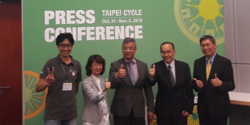 Vertreter der taiwanischen Fahrradbranche auf der Eurobike
