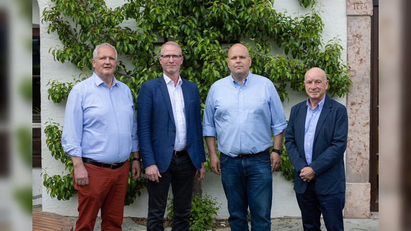 Das Präsidium besteht weiterhin aus den vier gleichberechtigten Präsidenten, v.l.n.r. Johann Schober, Dr. Holger Schwarting, Dieter Hagleitner, Dr. Michael Schineis