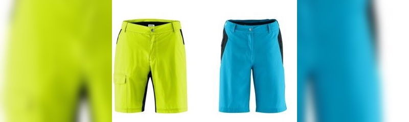 Die Bikeshorts Mogan und Arico kommen mit einem neuen Sitzpolster