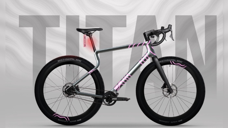 Urwahn - erstmals setzt das Unternehmen auf einen 3D-gedrückten Titanrahmen. Urwahn - erstmals setzt das Unternehmen auf einen 3D-gedrückten Titanrahmen.