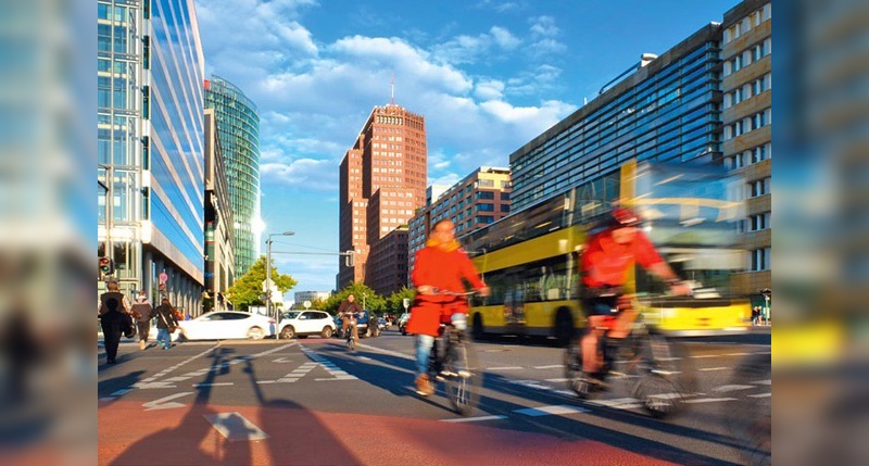 Die Bedeutung des Autos im städtischen Verkehr nimmt ab.