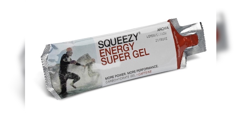 Squeezy Energy Super Gel Zitrone