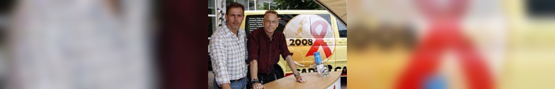 Joachim Franz und Pfarrer Stefan Hippler