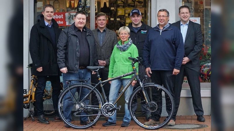 Georg Weigang, Frank Wroblewski, Jörg Müsse, Fam. Wellbrock, Malte Köttgen (v.l.n.r.)