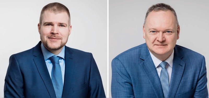 Foto: ZIV - Tim Salatzki (links) und Burkhard Stork