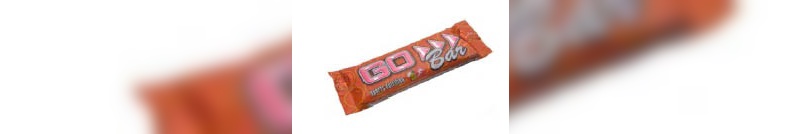 Der GO Bar ist ein Energy Riegel mit einem hohen Fruchtanteil und nur 2 % Fett.