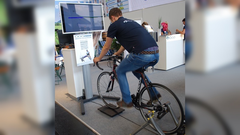 Exklusive Premiere auf der Eurobike - Leistungsmessung mit Ciclo Power