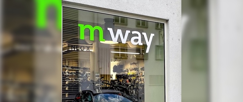 Das m-way-Logo dürfte im kommenden Jahr auch erstmals eine Filiale in Deutschland zieren.