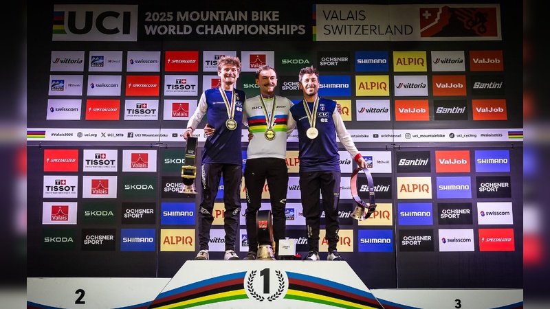 Foto: Bosch eBike Systems - In der Schweiz wurden eine Reihe von WM-Medaillien vergeben - an Fahrerinnen und Fahrer, und auch an deren Marken, die sie zum Erfolg trugen. 