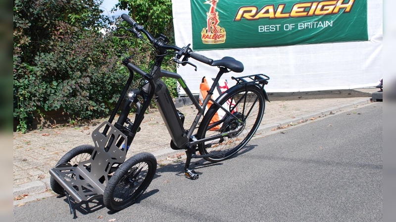 TReGo verwandelt ein Fahrrad in ein Lastenrad