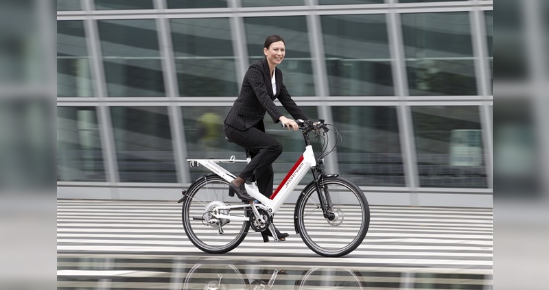 Das dürfte bald häufiger zu sehen sein: Ein Pedelec als Dienstfahrrad