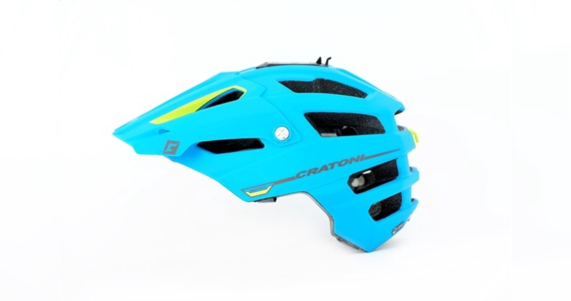 MTB-Helm All Track Blue