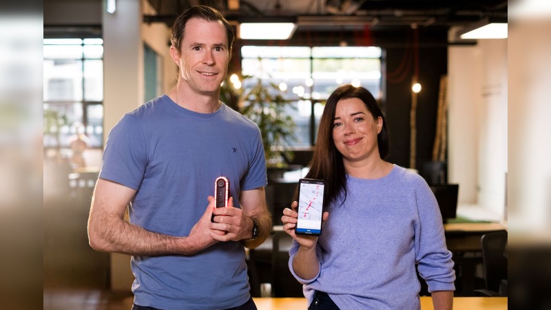 Foto: Luna Systems - CEO Andrew Fleury und COO Maria Diviney