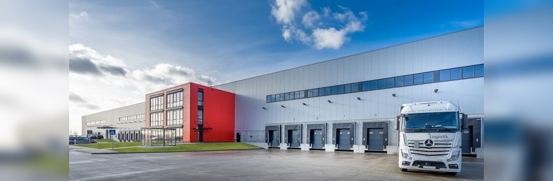 Fertiggestellt und an Derby Cycle übergeben - das neue Logistikzentrum