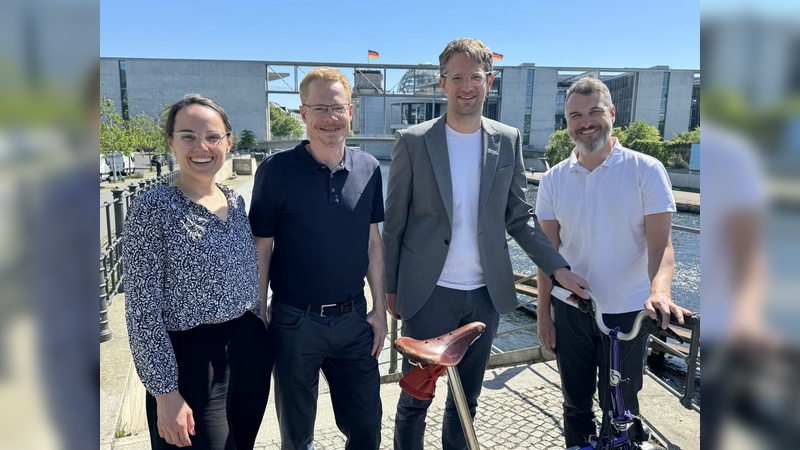 Von links nach rechts: Elena Laidler-Zettelmeyer, Oliver Hummel, Wasilis von Rauch, Sven Kirrmann.