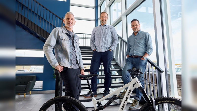 Foto: Rocky Mountain - v.l.: Patrick St-Denis, Christian Thibert et Jonathan Bourgeois Foto: Rocky Mountain - v.l.: Patrick St-Denis, Christian Thibert et Jonathan Bourgeois