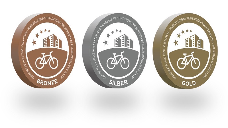 Zertifikate für fahrradfreundliche Arbeitgeber Zertifikate für fahrradfreundliche Arbeitgeber