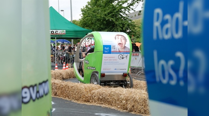 Velix und Wertgarantie suchten den besten Velotaxifahrer in Hannover