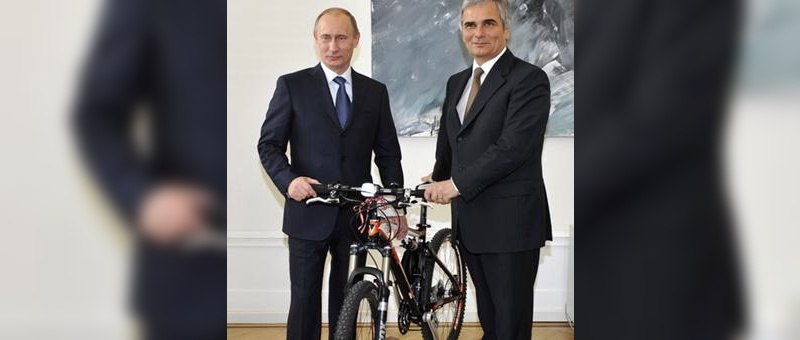 Vladimir Putin und Werner Faymann