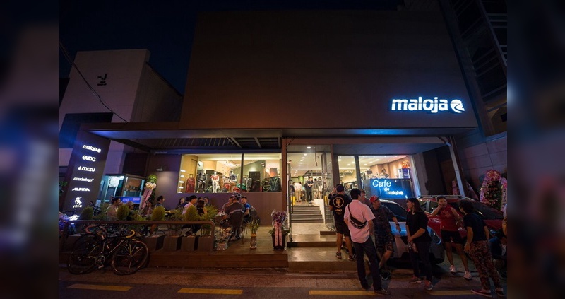 Erster Maloja Store auf asiatischen Boden.