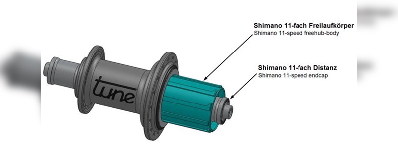 Umrüstkit für Shimano 11-fach